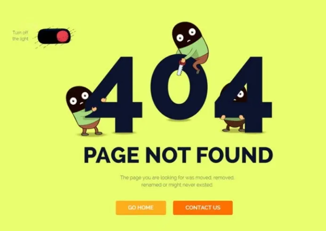 網站制作過程中，如何換掉易優再帶的404錯誤頁面？